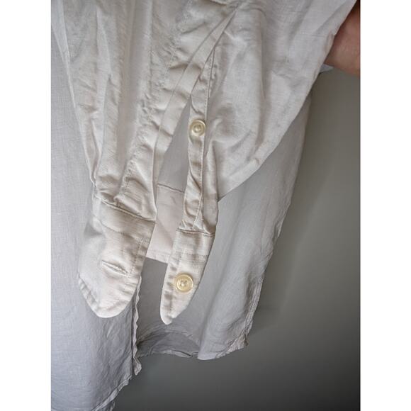 CORDINGS White Cotton Button Down Shirt Size 15.5 Mens British Heritage - Picture 5 of 10